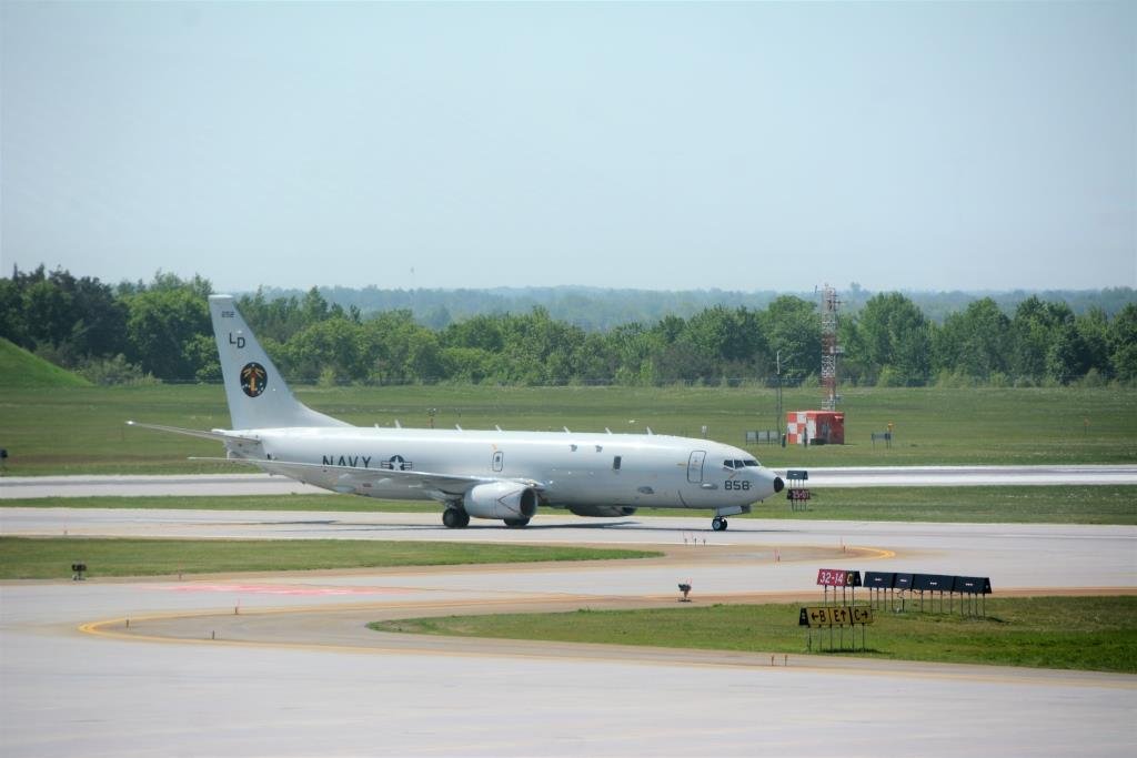 Boeing P-8 arrives in Ottawa during CANSEC 2023  Credit: Joetey Attariwala